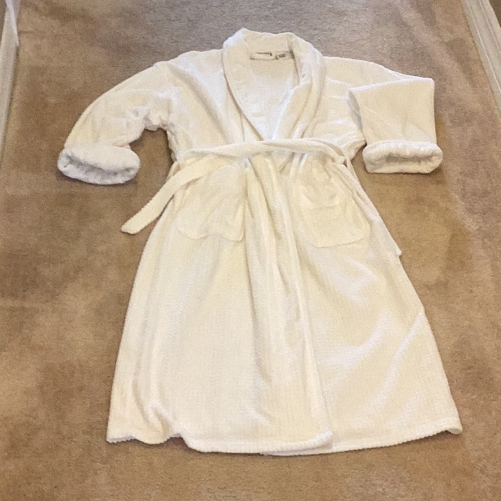 Cozy White Bathrobe